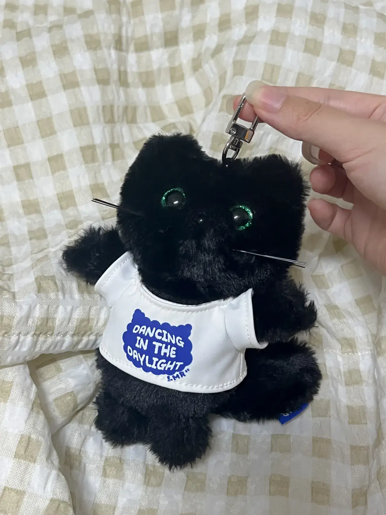 귀여운 가방 키링 추천: 충동구매로 얻은 까만 고양이(샹뇽이) 10 털이 보들보들한 샹뇽이 키링