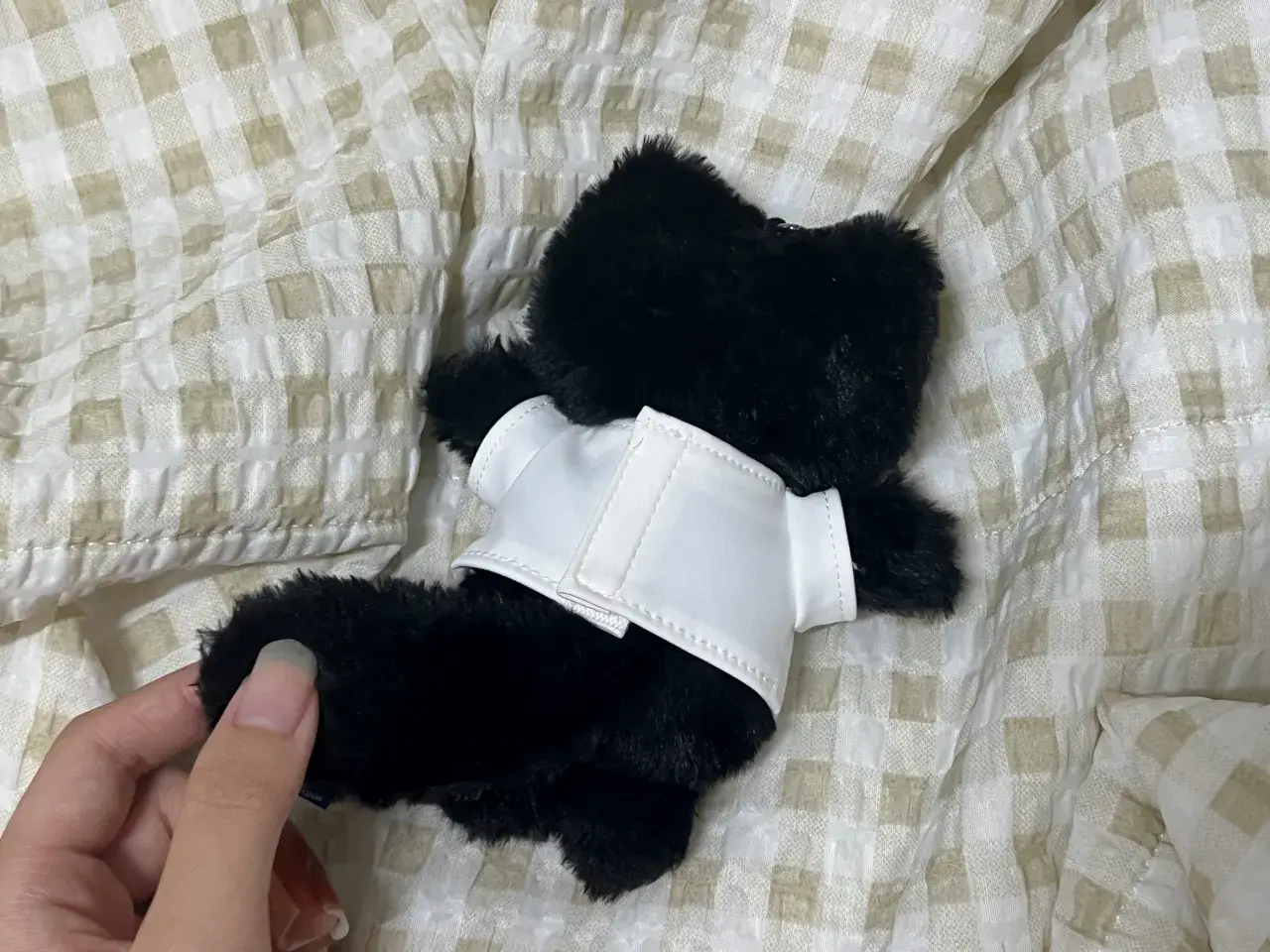 귀여운 가방 키링 추천: 충동구매로 얻은 까만 고양이(샹뇽이) 9 귀여운 상뇽이 키링 꼬리