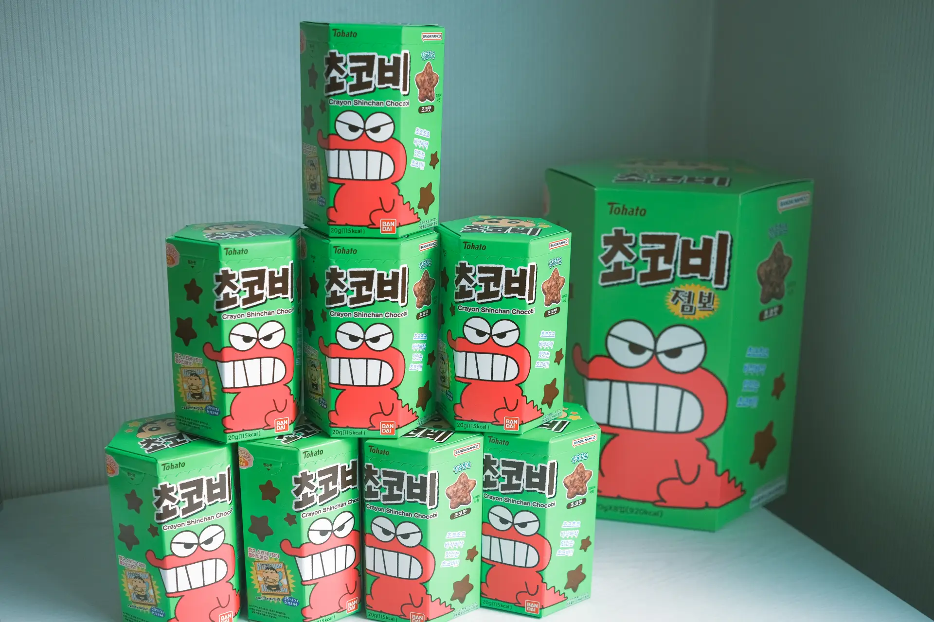 일반-초코비와-점보-초코비-사이즈-차이